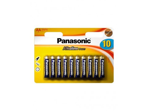 Батарейка щелочная PANASONIC Alkaline Power AA/10B
