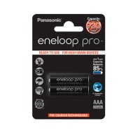 Аккумулятор Panasonic Eneloop Pro / BK-4HCDE/2BE / 930 mAh / AAA / BL2