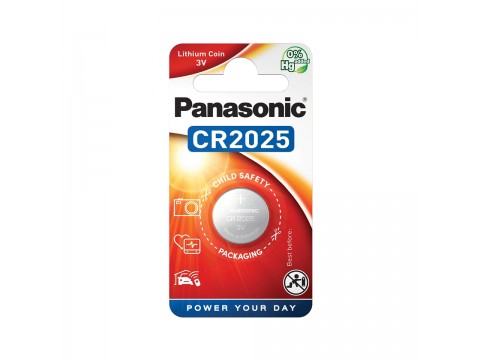 Батарейка дисковая литиевая PANASONIC CR-2025/1B