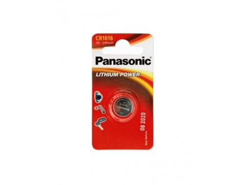 Батарейка дисковая литиевая PANASONIC CR-1616/1B