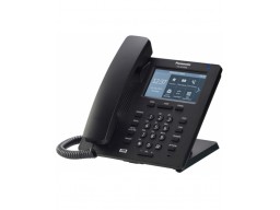 IP-телефон Panasonic, 1GExLAN, 1GExWAN, SIP, LCD, BT, PoE, Чёрный [KX-HDV330RUB]