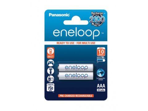 Аккумулятор PANASONIC Eneloop AAA 800 mAh/2B