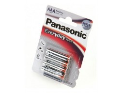 Батарейка щелочная PANASONIC Every Day Power AAA/4B