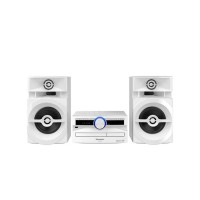 Panasonic SC-UX100EE-W Мини-система 2.0, CD, USB, FM, Bluetooth, 300 Вт, белая