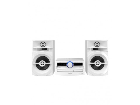 Panasonic SC-UX100EE-W Мини-система 2.0, CD, USB, FM, Bluetooth, 300 Вт, белая