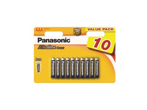 Батарейка щелочная PANASONIC Alkaline Power AAA/10B