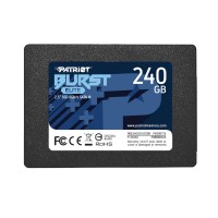 Твердотельный накопитель SSD / Patriot Burst Elite PBE240GS25SSDR / 240 Gb / SATA 6Gb/s / 2.5 / 3D QLC