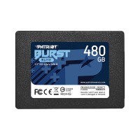 Твердотельный накопитель SSD Patriot Burst Elite PBE480GS25SSDR / 480 Gb / SATA 6Gb/s / 2.5 / 3D QLC