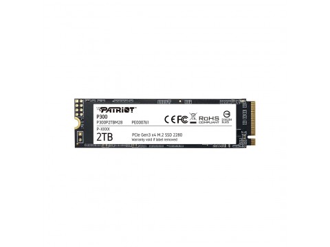 Твердотельный накопитель SSD 2 Tb M.2 PCI-E Patriot P300 P300P2TBM28