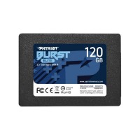 Твердотельный накопитель Patriot Burst Elite PBE120GS25SSDR / 120 Gb / SATA 6Gb/s / 2.5 / 3D QLC