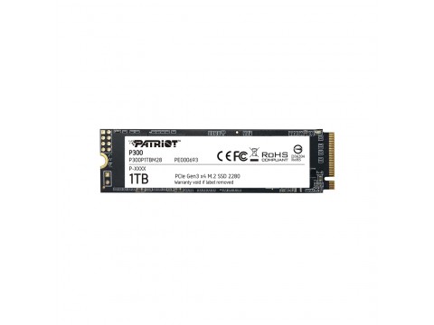 Твердотельный накопитель SSD 1 Tb M.2 PCIe Patriot P300 P300P1TBM28 PCIe Gen3 x4