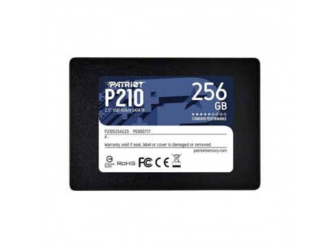 SSD Patriot P210S256G25 / 256 Gb / SATA 6Gb/s / 2.5 / 3D TLC