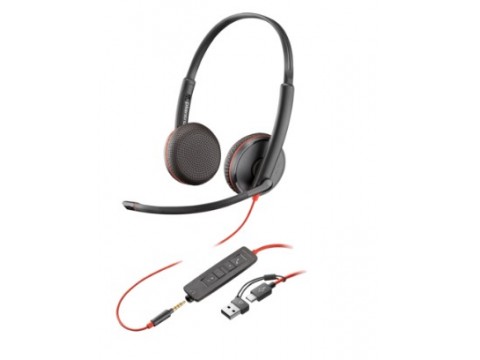 Наушники Poly BW 3225 USB-C HS +USB- C/A (Bulk) (8X229A6)
