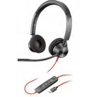 Наушники Poly Blackwire 3320 Stereo Microsoft Teams Certified USB-C Headset +USB-C/A Adapter (8X220AA)