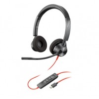 Наушники Poly Blackwire 3320 Stereo USB-C Headset +USB-C/A Adapter (8X219AA)