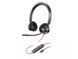 Наушники Poly Blackwire 3320 Stereo USB-C Headset +USB-C/A Adapter (8X219AA)