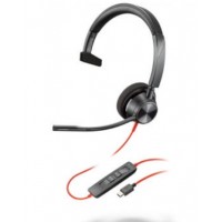 Наушники Poly Blackwire 3310 Monaural Microsoft Teams Certified USB-C Headset +USB-C/A Adapter (8X216AA)