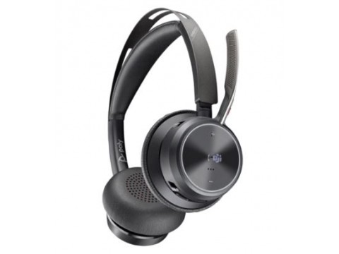 Наушники Poly Voyager Focus 2 Microsoft Teams Certified USB-C-C Headset +USB-C/A Adapter +Charging Stand (9T9J6AA#AC3)