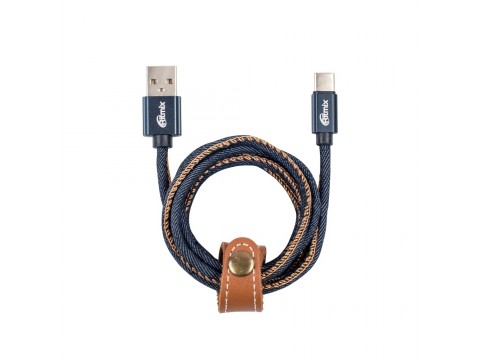 Кабель Ritmix RCC-437 Type-C-USB 2.0 A Jeans