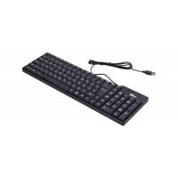 Клавиатура проводная Ritmix RKB-100 черный