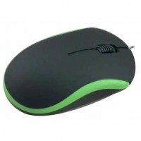 Мышь проводная RITMIX ROM-111 BLACK/GREEN