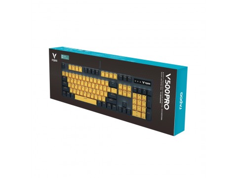 Клавиатура Rapoo V500PRO Yellow Blue