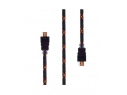 Rombica кабель для видео ZX20B HDMI to HDMI, 2.0b, 2 м., черный