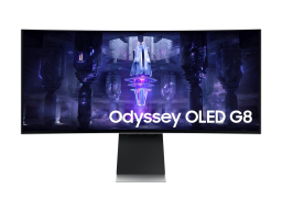 Самсунг Изгиб 34 OLED 3440x1440 175Гц 0.03мс 250кд/м2 1млн:1 HDMI DP