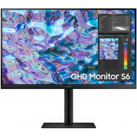 SAMSUNG 27 LS27B610EQIXCI IPS QHD 75Гц 5мс 300кд/м2 2xHDMI 1xDP Черный
