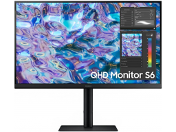 SAMSUNG 27 LS27B610EQIXCI IPS QHD 75Гц 5мс 300кд/м2 2xHDMI 1xDP Черный