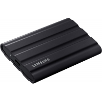 Внешний SSD 1000Gb Samsung T7 Shield USB 3.2 Gen.2 (10 Гбит/c) AES 256 Черный MU-PE1T0S/EU