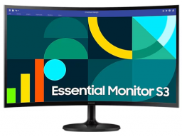 Монитор SAMSUNG LS27D364GAIXCI / 27" / VA / 1920x1080 / 100Hz / 4ms / 250cd/m² / 3000:1 / HDMI / DSub / Black