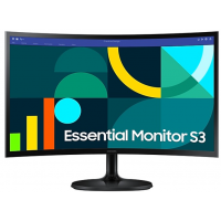 Монитор 24" SAMSUNG LS24D360GAIXCI VA 1800R 1920x1080 100Hz 4мс 250кд/м2 3000:1 D-Sub HDMI