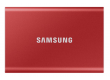 Внешний SSD Samsung T7 / 500Gb/USB 3.2 Gen.2/AES 256/Красный
