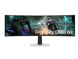 Монитор SAMSUNG Odyssey OLED G9 LS49DG910SIXCI / 49" / DQHD / 1800R / 144Hz / 0.03мс / 250кд/м² / 1млн:1 / HDMI / DP