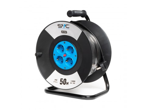 Удлинитель на катушке SVC GS-50M 50м. 240 в.