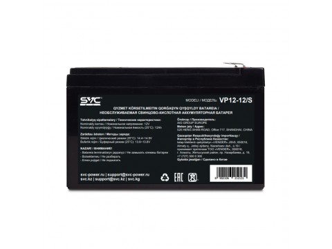 Аккумуляторная батарея SVC VP12-12/S 12В 12 Ач