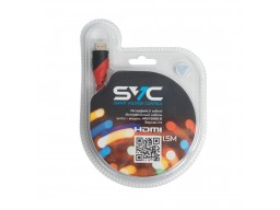 Интерфейсный кабель HDMI-HDMI SVC HR0150RD-B, 30В, Красный, Блистер, 1.5 м