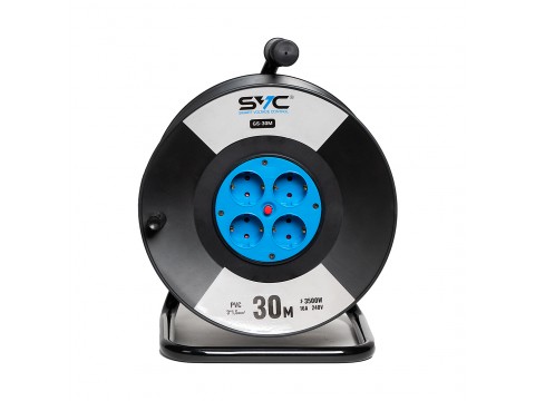 Удлинитель на катушке SVC GS-30M 30м. 240 в.
