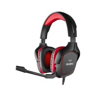 SVEN AP-G333MV Игровые стереонаушники с микрофоном черный-красный