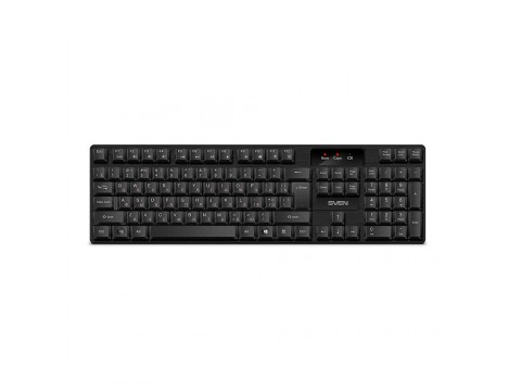 SVEN Беспроводная клавиатура KB-C2300W черный