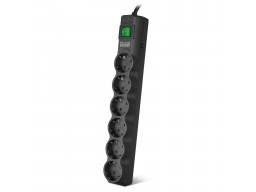 Сетевой фильтр SVEN SF-06E-16 3 m (6 sockets) . черный