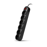Сетевой фильтр SVEN SF-06L 3,0 м (6 sockets)  черный