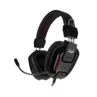 SVEN AP-G555MV Игровые стереонаушники с микрофоном черный-красный