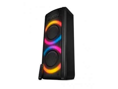 SVEN PS-710, черный, акустическая система (100W, TWS, Bluetooth, FM, USB, microSD, 4400mA*h)