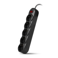 Сетевой фильтр SVEN SF-05L 3,0 м (5 sockets) . черный