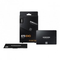 Твердотельный накопитель SSD Samsung 870 EVO ( MZ-77E500B/EU) [500 ГБ, 2.5" SATA III, чтение: 560 МБ/с, запись: 530 МБ/с