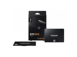 Твердотельный накопитель SSD Samsung 870 EVO ( MZ-77E500B/EU) [500 ГБ, 2.5" SATA III, чтение: 560 МБ/с, запись: 530 МБ/с
