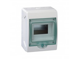 Пылевлагозащищенный корпус щита SE Kaedra 6 модулей IP65