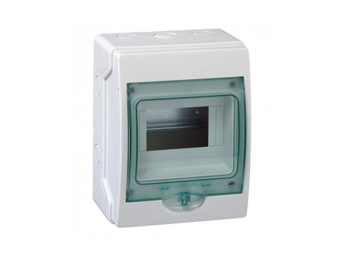 Пылевлагозащищенный корпус щита SE Kaedra 6 модулей IP65